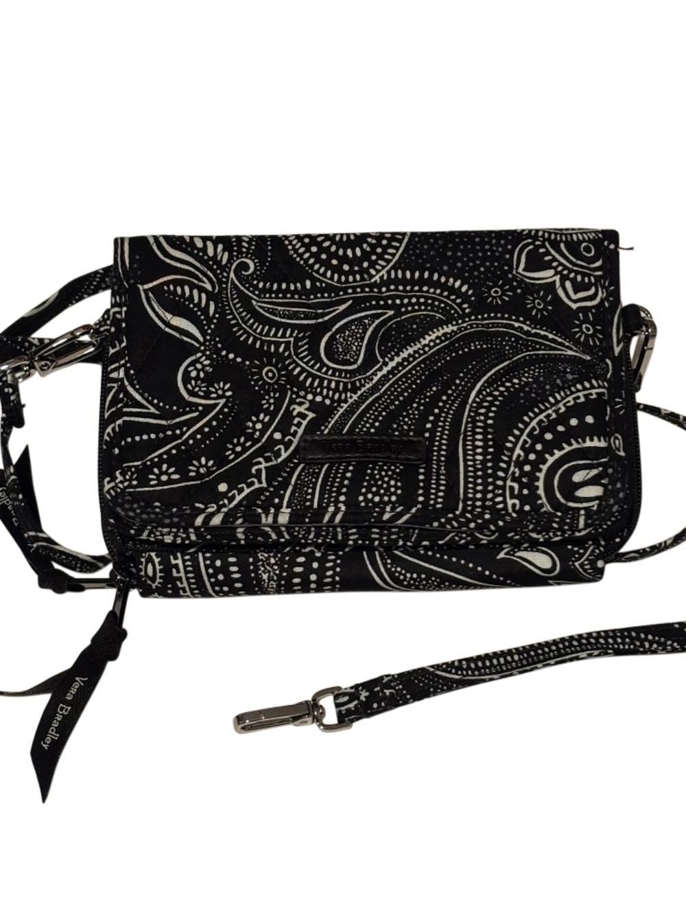 Vera Bradley Stellar Paisley (retired) RFID Accordion Wristlet